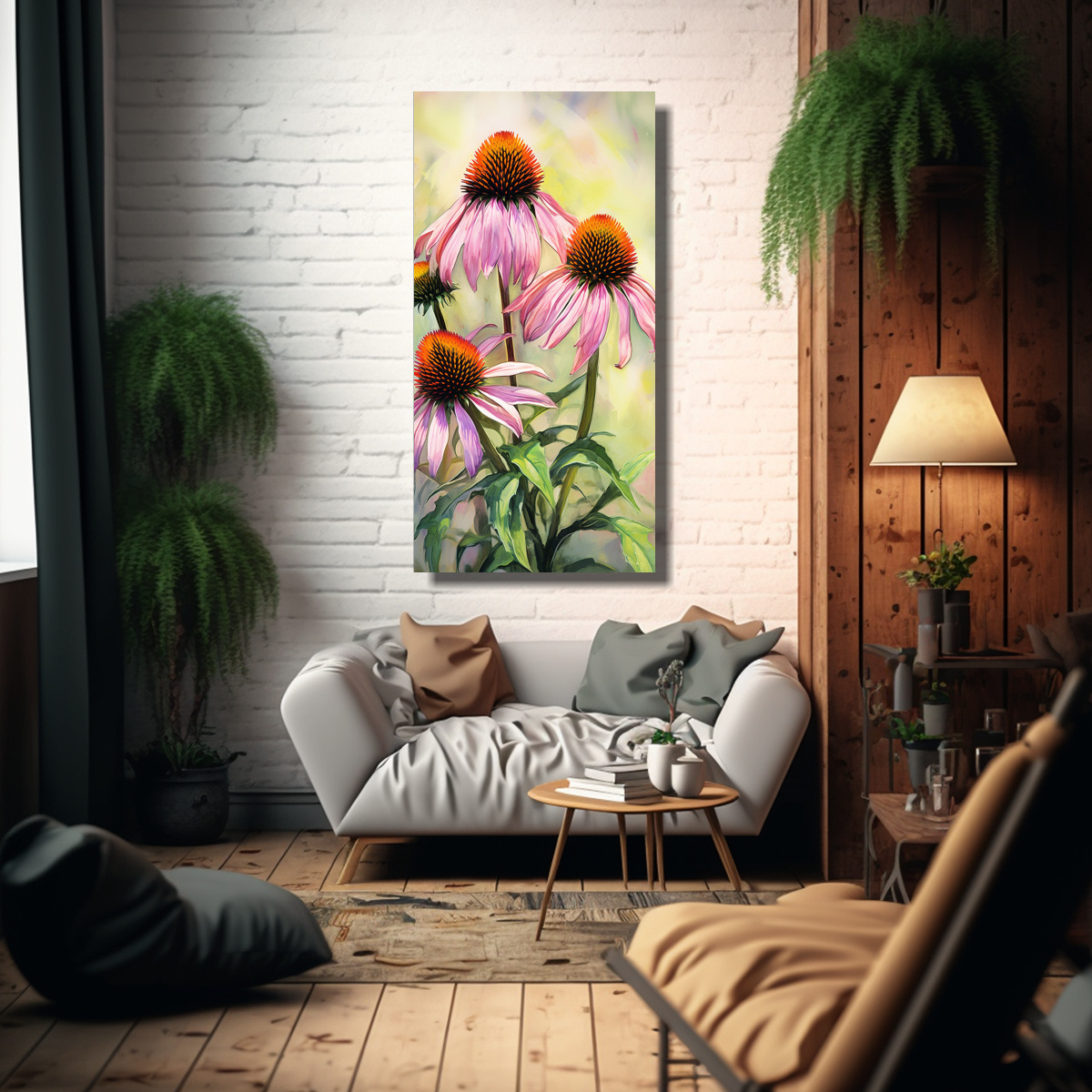 pintura-abstracta-de-alta-calidad-de-flores-de-coneflower-y-hierbas-1