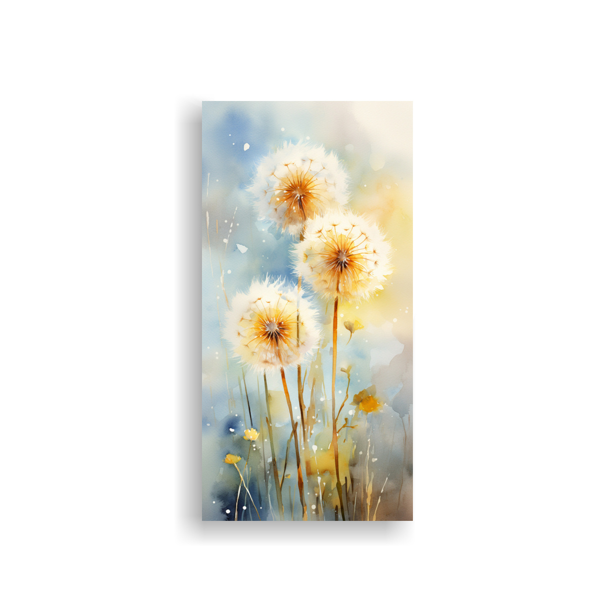 pintura-abstracta-de-flores-de-diente-de-le-n-en-colores-blanco-y-dorado
