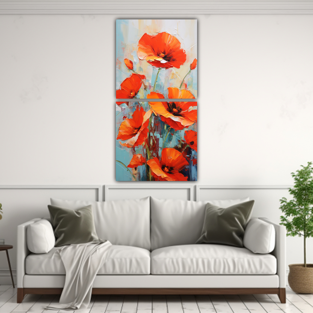 pintura-abstracta-de-flores-en-colores-rojo-y-naranja-sobre-lienzo-1