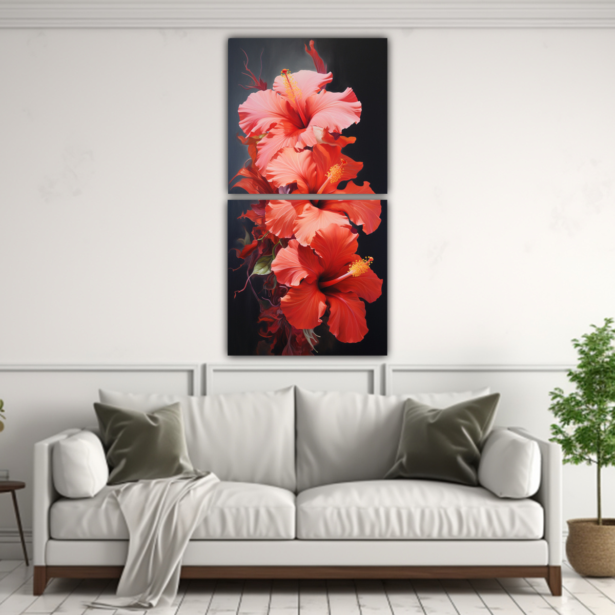 pintura-abstracta-de-hibiscos-din-micos-en-aceite-1