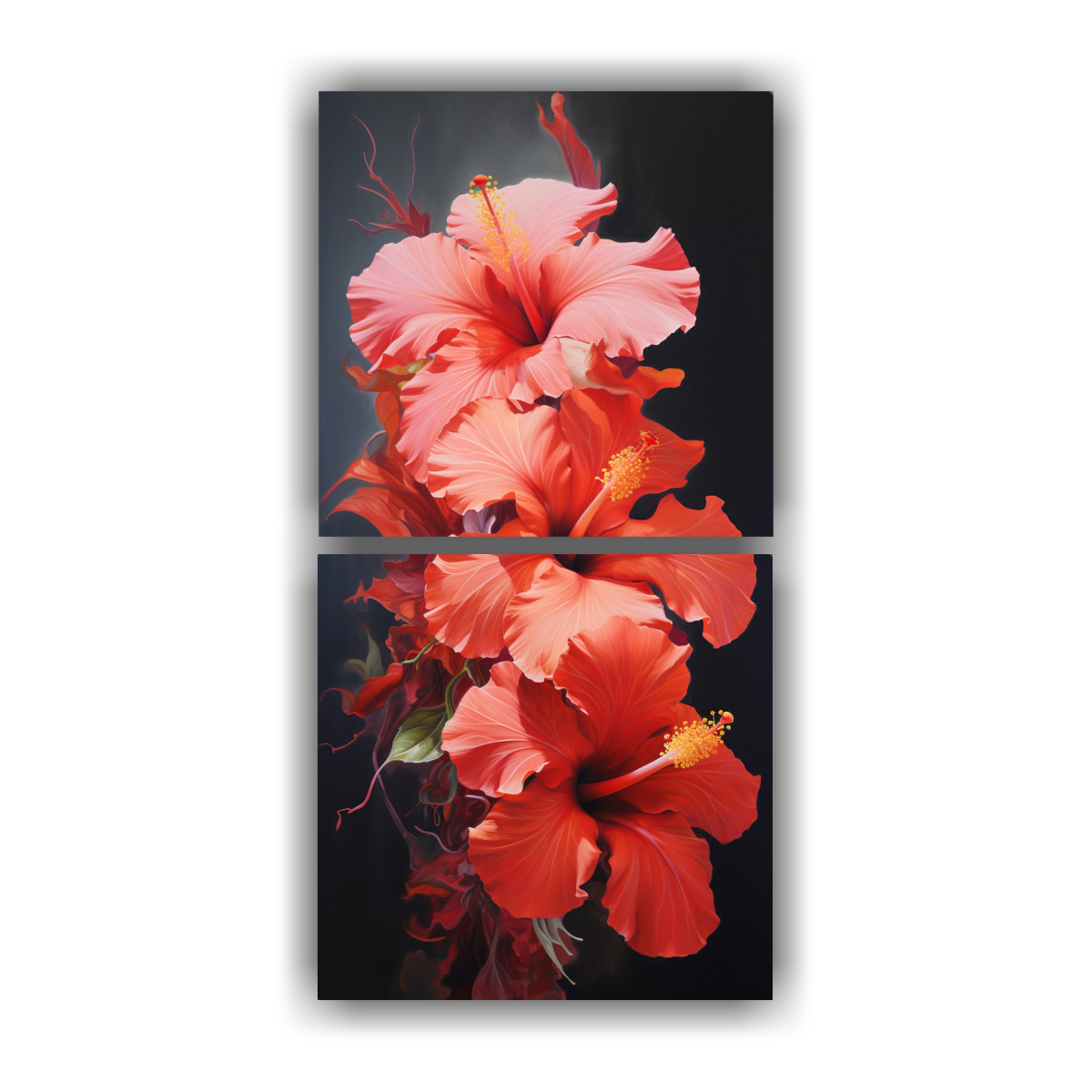 pintura-abstracta-de-hibiscos-din-micos-en-aceite