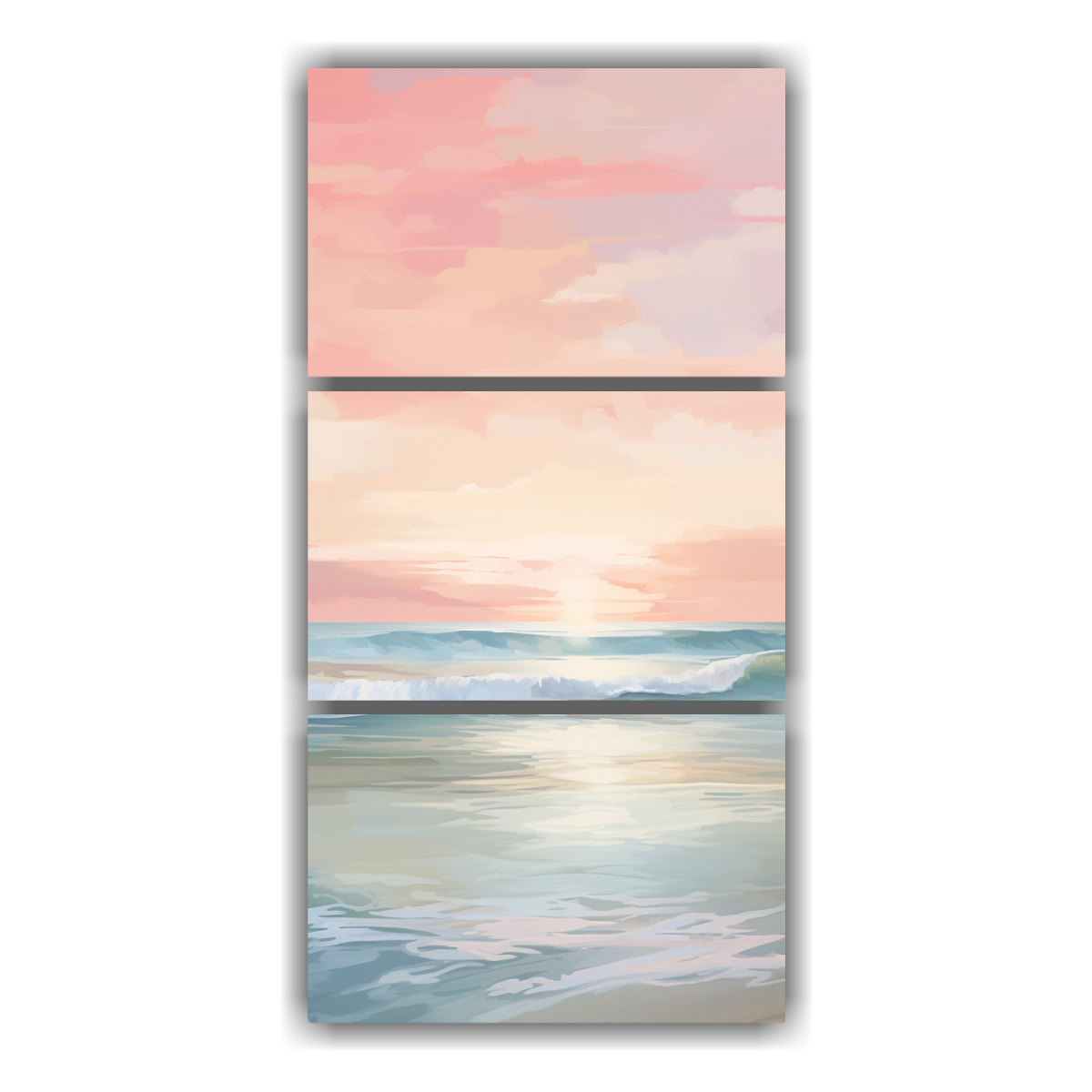 pintura-abstracta-de-playa-tranquila-al-amanecer