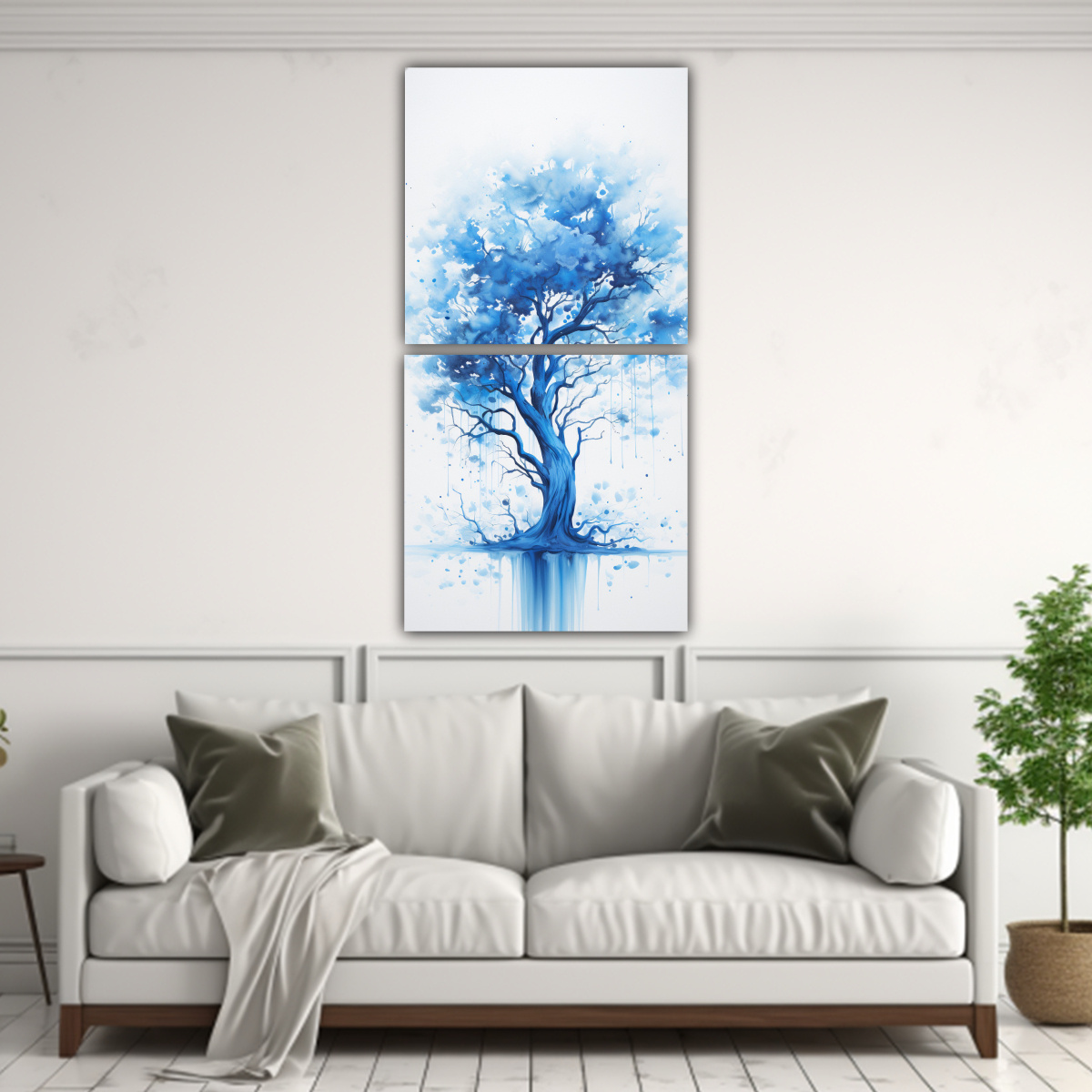 pintura-abstracta-de-rbol-de-acacia-en-colores-azules-calidos-esquema-a-arte-fino-1