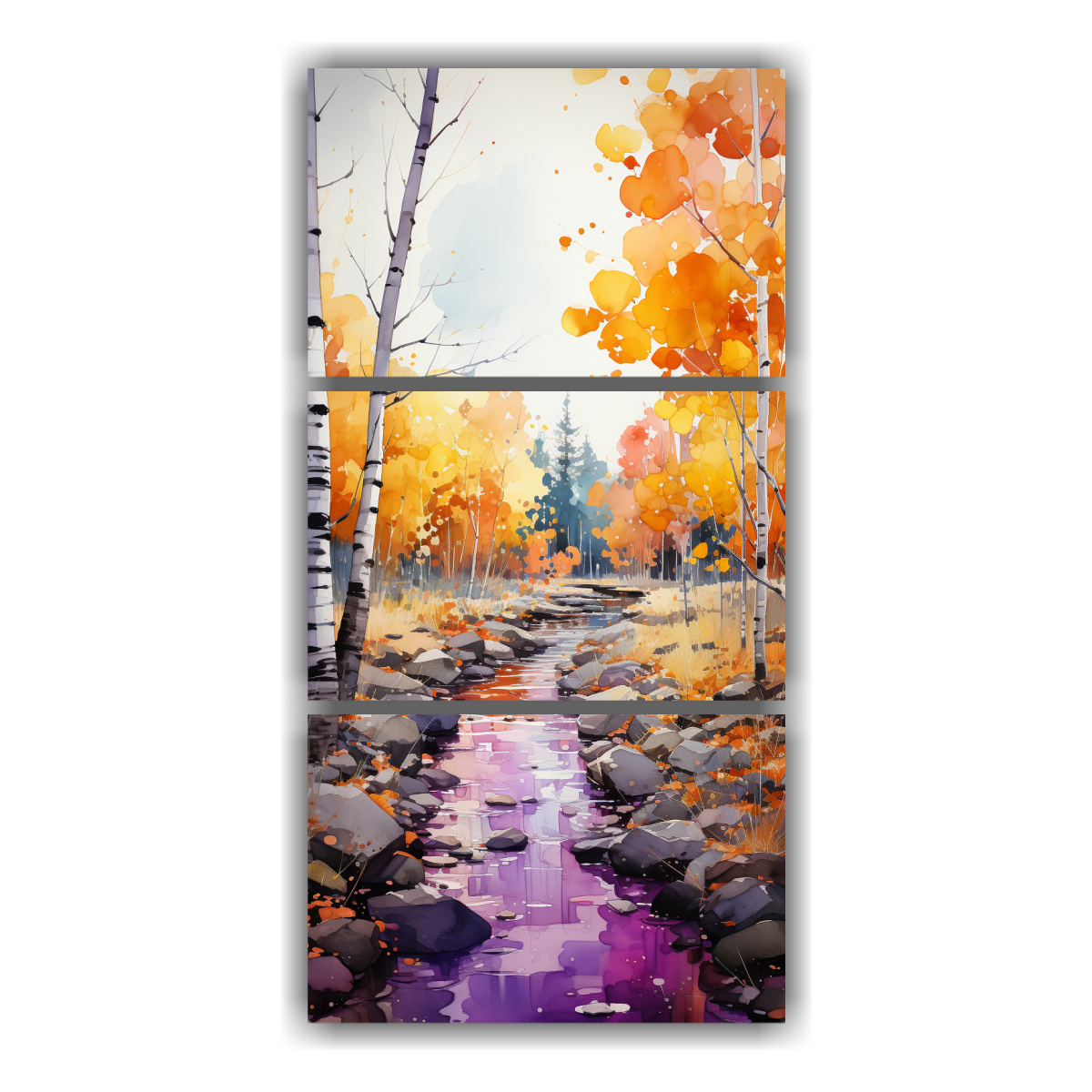 pintura-abstracta-de-rbol-de-aspen-en-amarillo-y-p-rpura-para-decoraci-n-