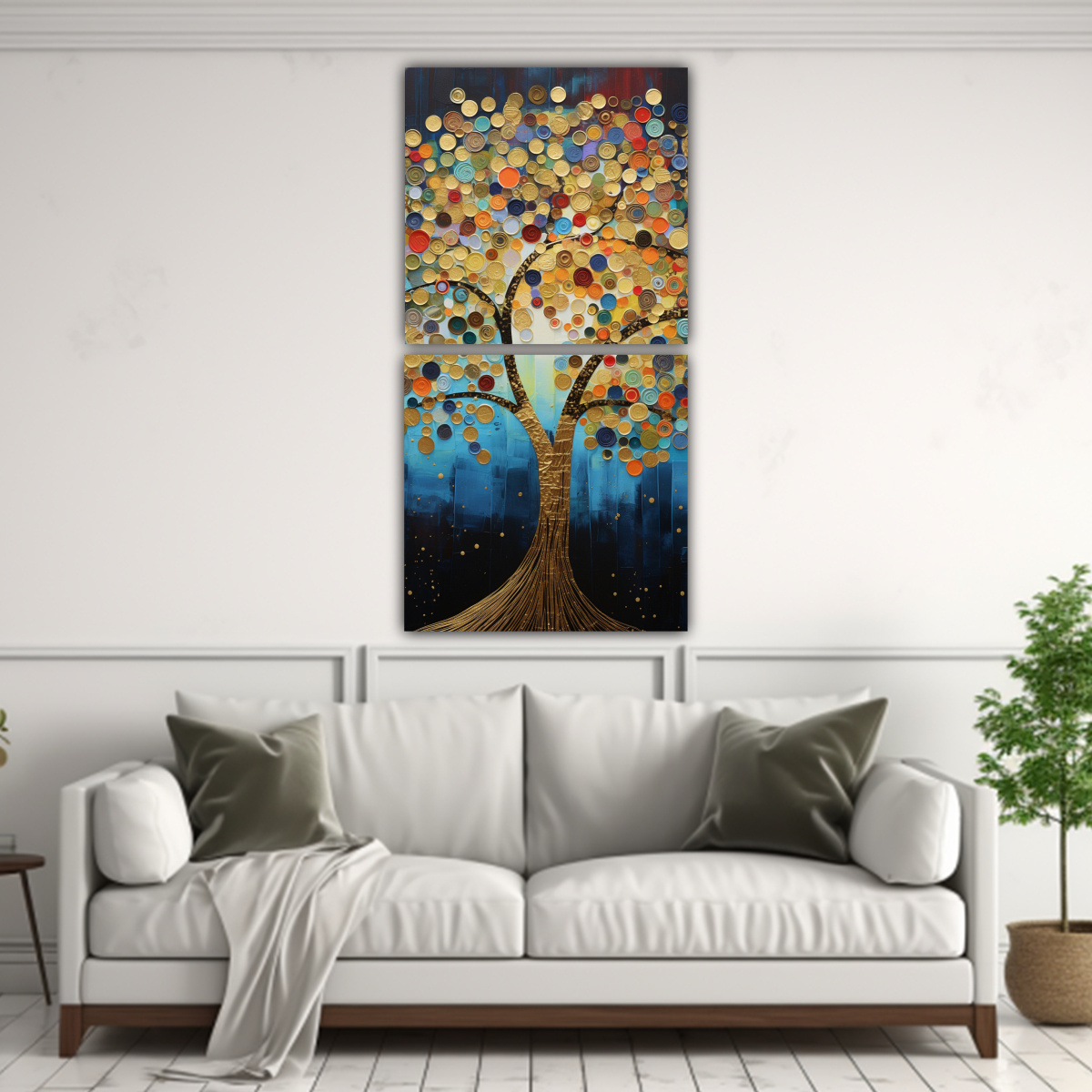 pintura-abstracta-de-rbol-dorado-y-arco-ris-en-lienzos-decorativos-1