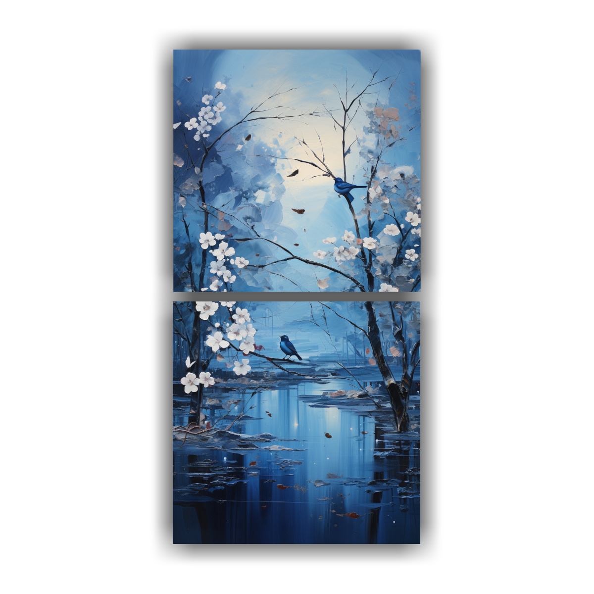 pintura-abstracta-de-rboles-en-plata-y-blanco-arte-de-pared-moderno