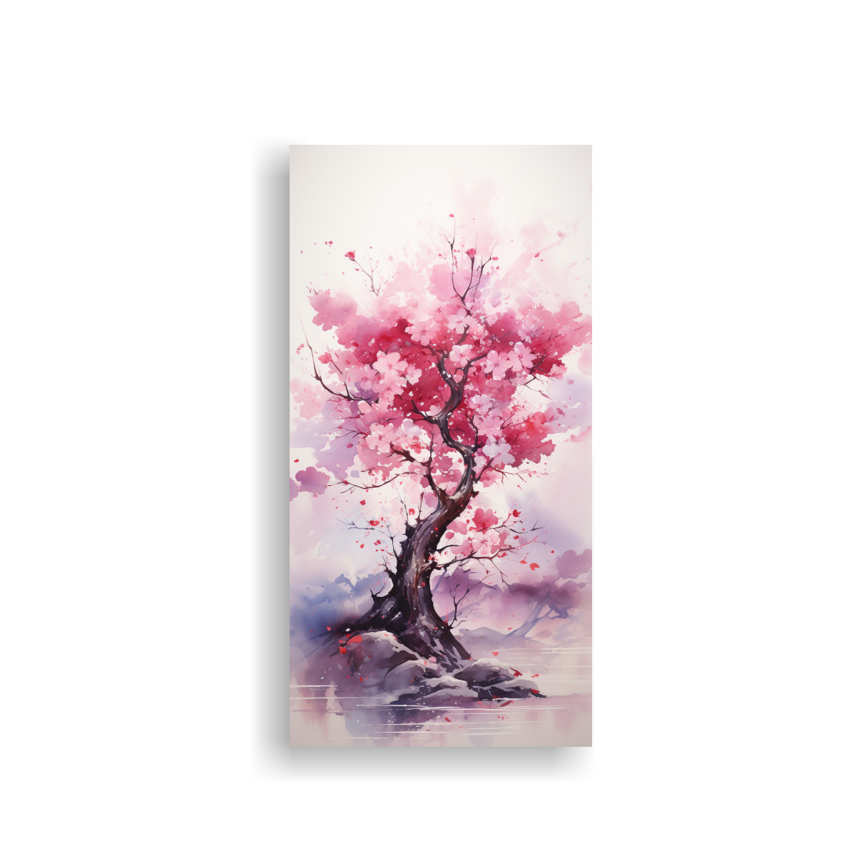 pintura-abstracta-de-un-cerezo-rojo-y-rosa-con-una-rica-composici-n-visual