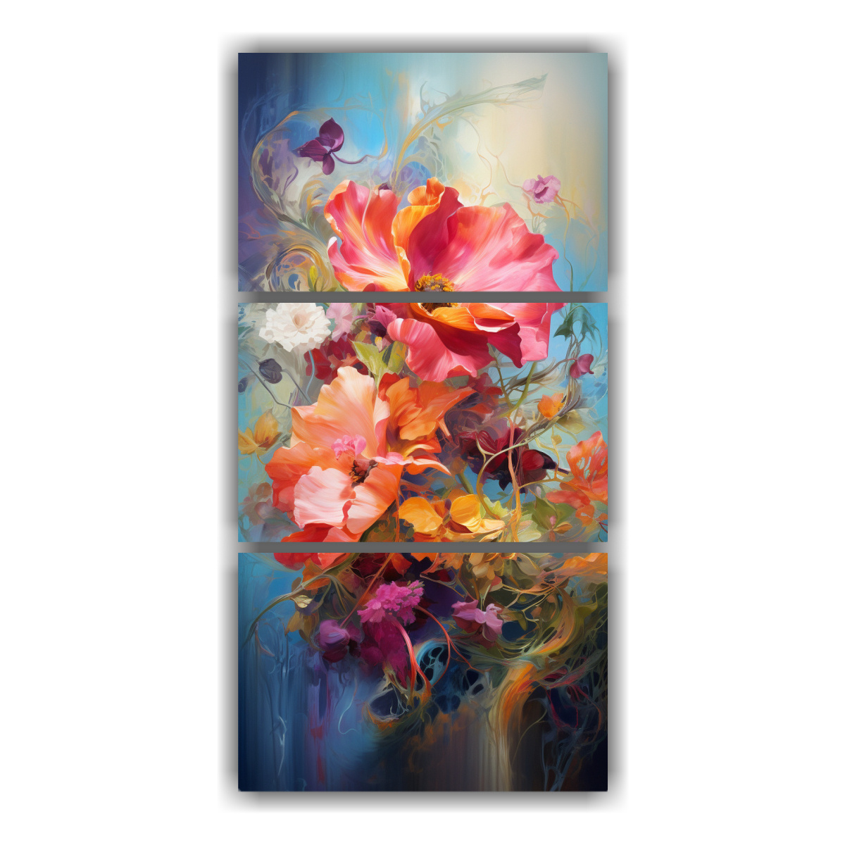 pintura-abstracta-detallada-de-flores-para-decorar-sala-