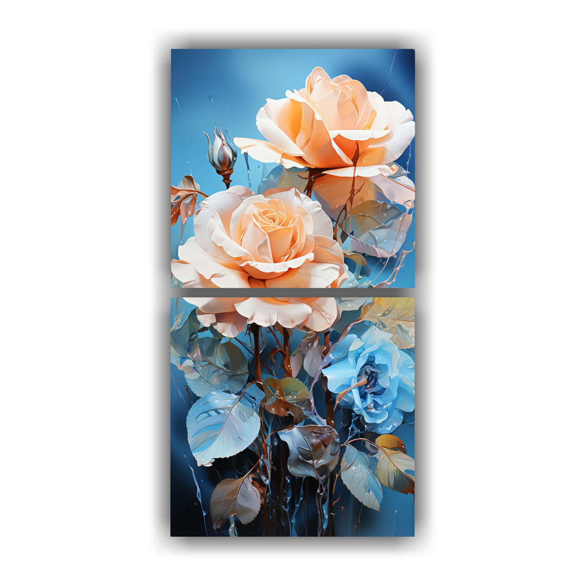 pintura-abstracta-en-colores-turquesa-y-azul-con-tema-de-flores-y-agua