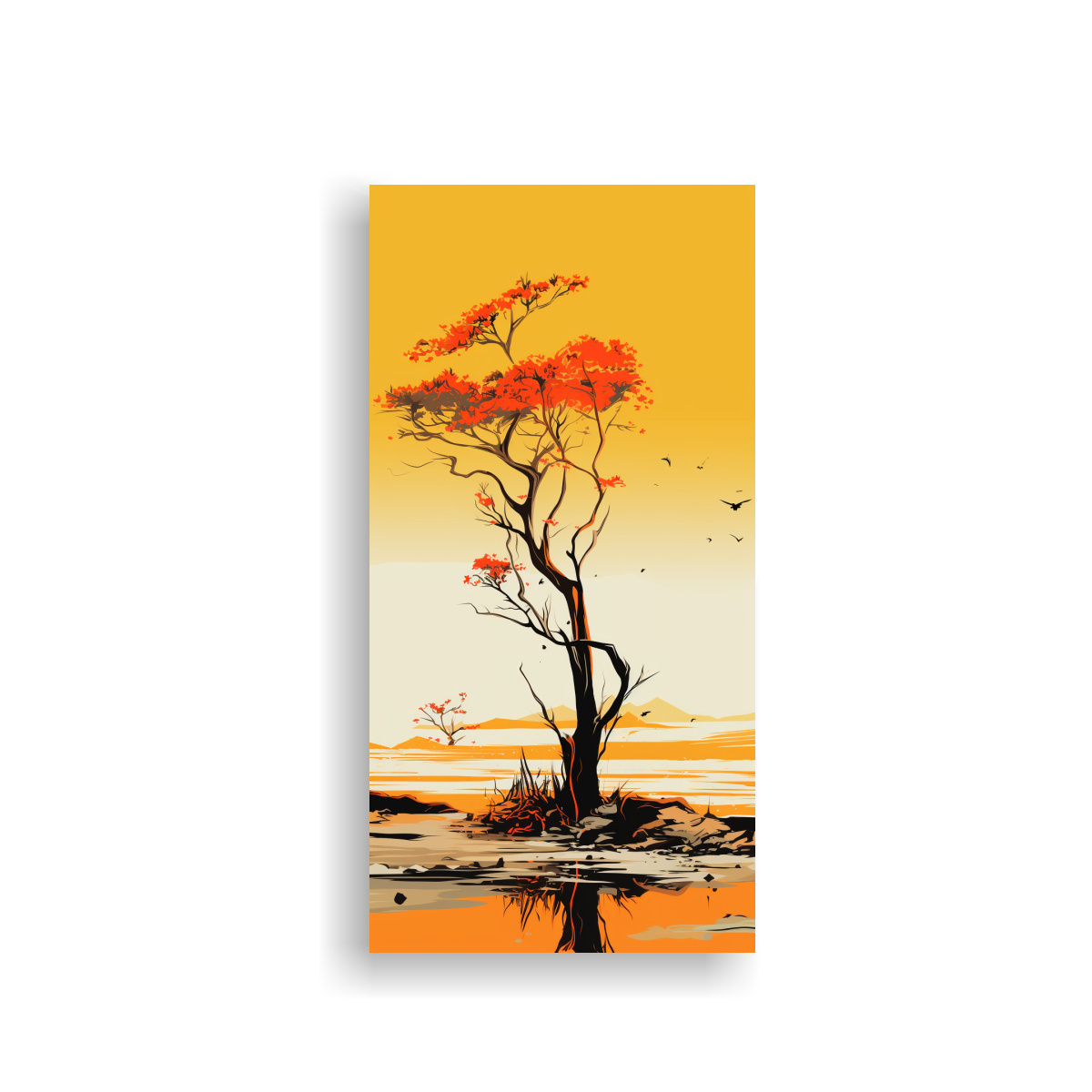 pintura-abstracta-en-lienzo-poder-de-sabana-y-rbol-del-desierto-en-amarillo-y-naranja-neo