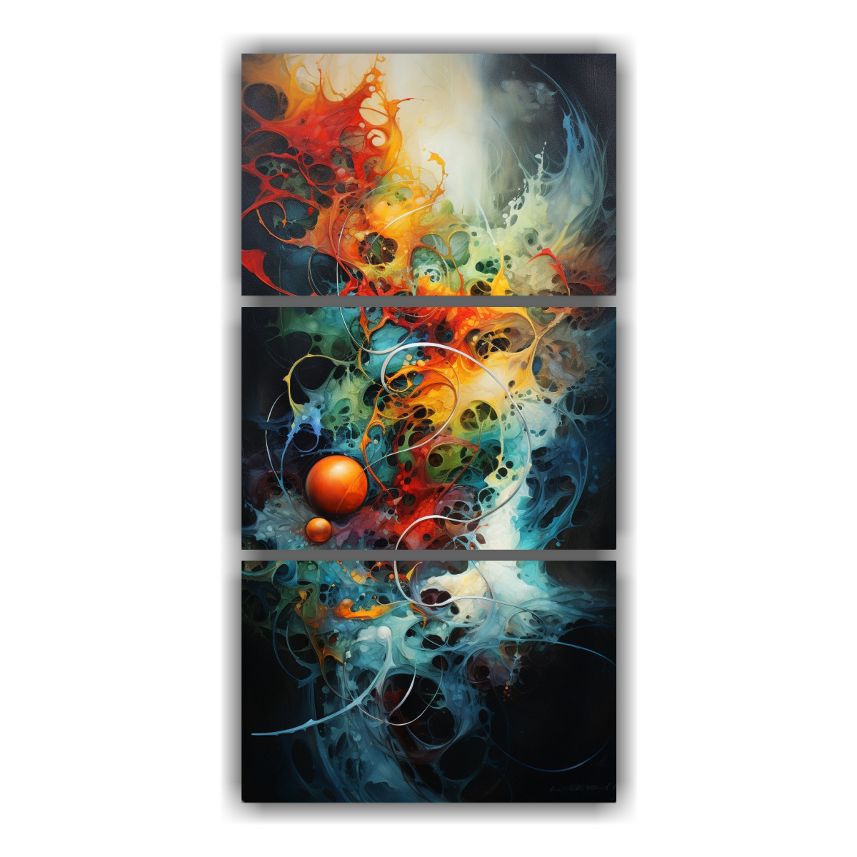 pintura-abstracta-en-pared-tres-cuadros-cuadro-est-tica-