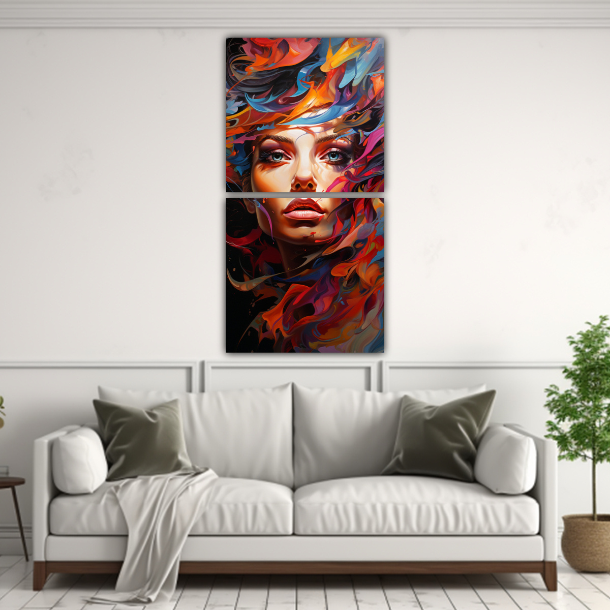 pintura-abstracta-sim-trica-de-colores-vivos-2-obras-de-arte-de-abstracci-n-1