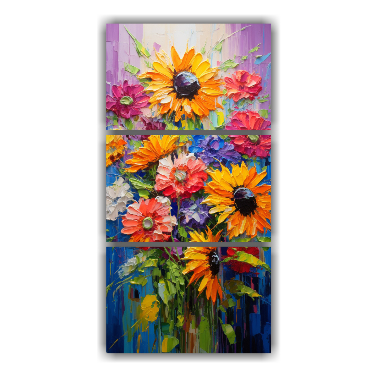 pintura-artes-dibujo-regalo-flores-sol-coloridos-en-lienzo