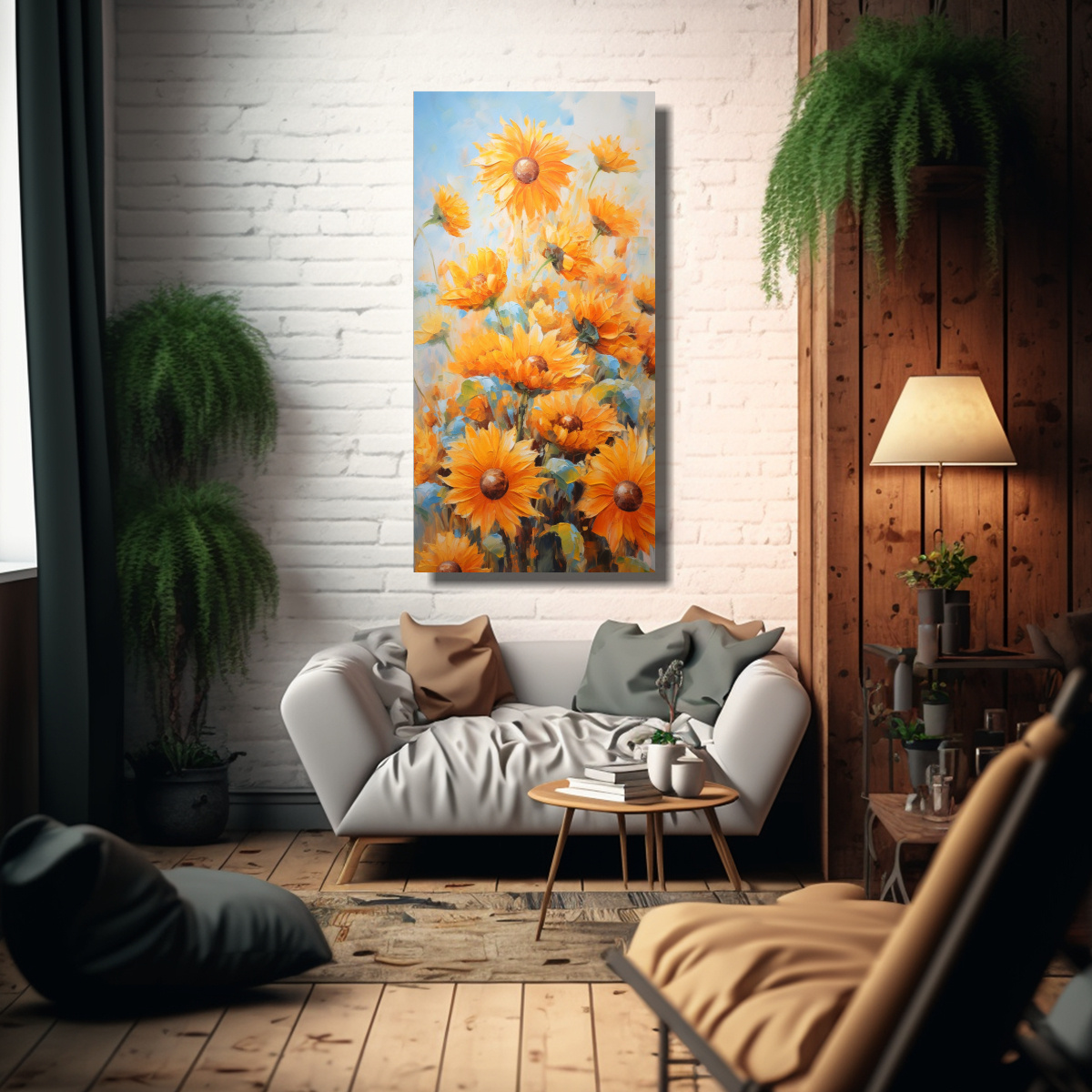 pintura-conceptual-de-girasoles-naranjas-en-lienzo-estilo-decorativo-1