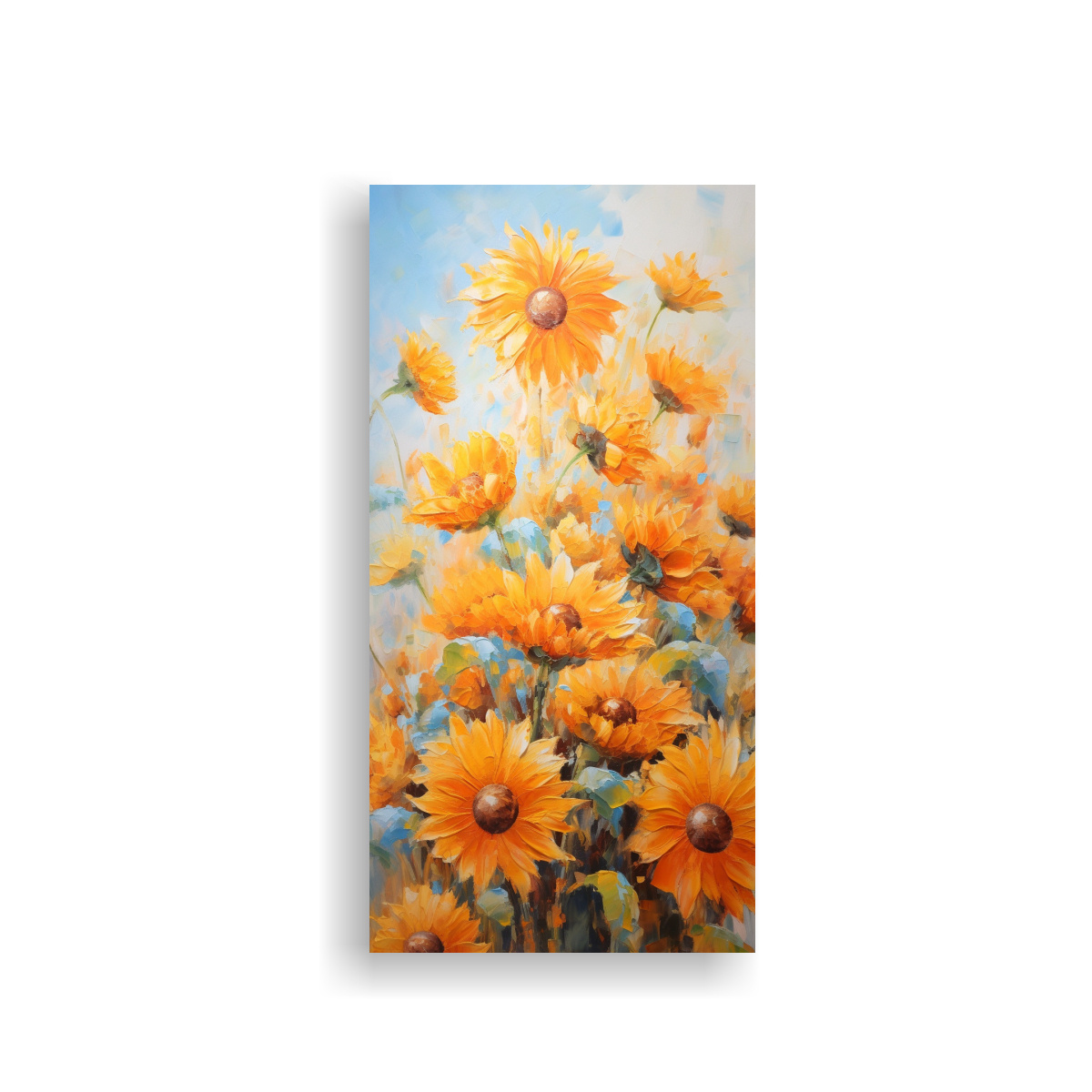 pintura-conceptual-de-girasoles-naranjas-en-lienzo-estilo-decorativo