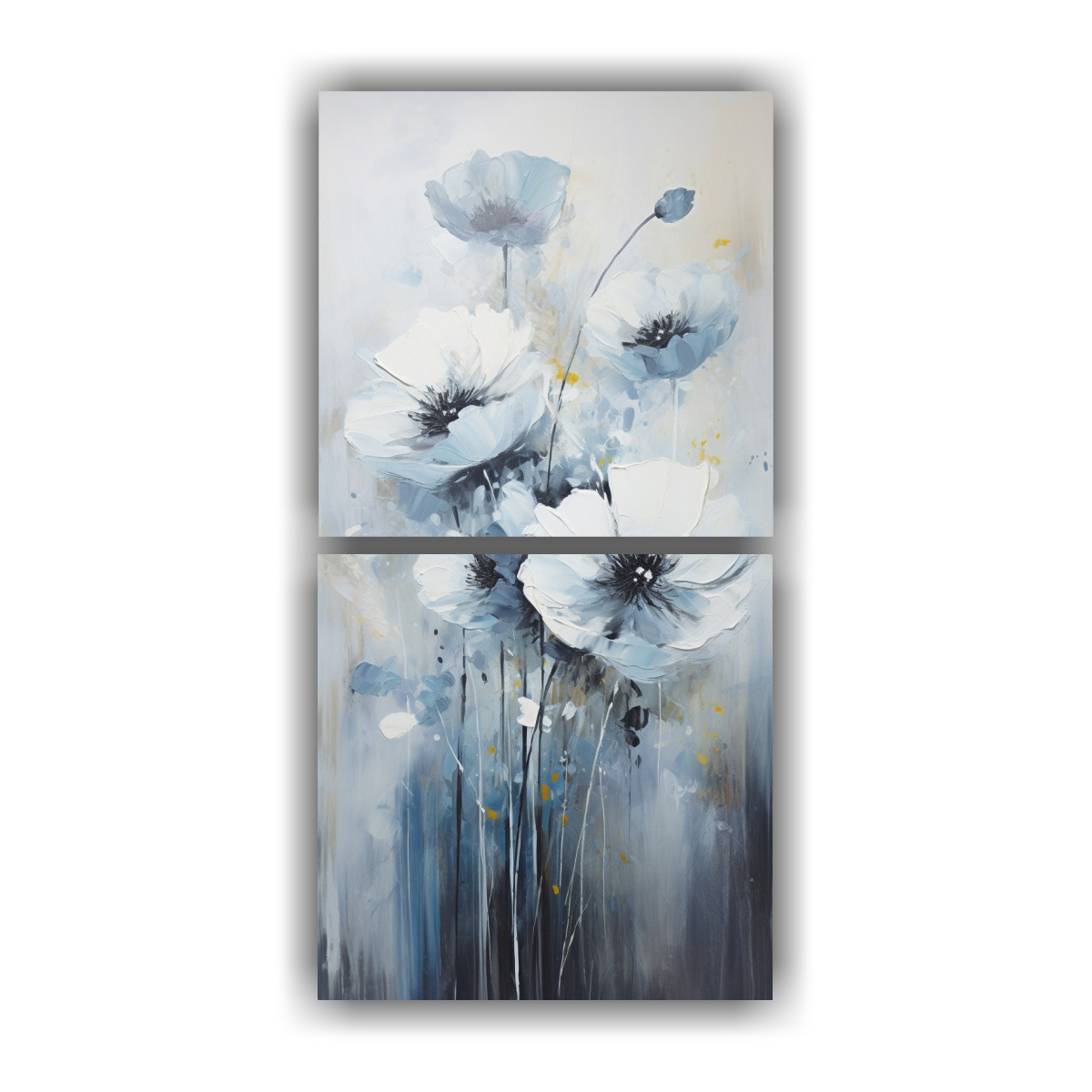 pintura-de-amapolas-negras-estilo-decorativo-en-lienzo