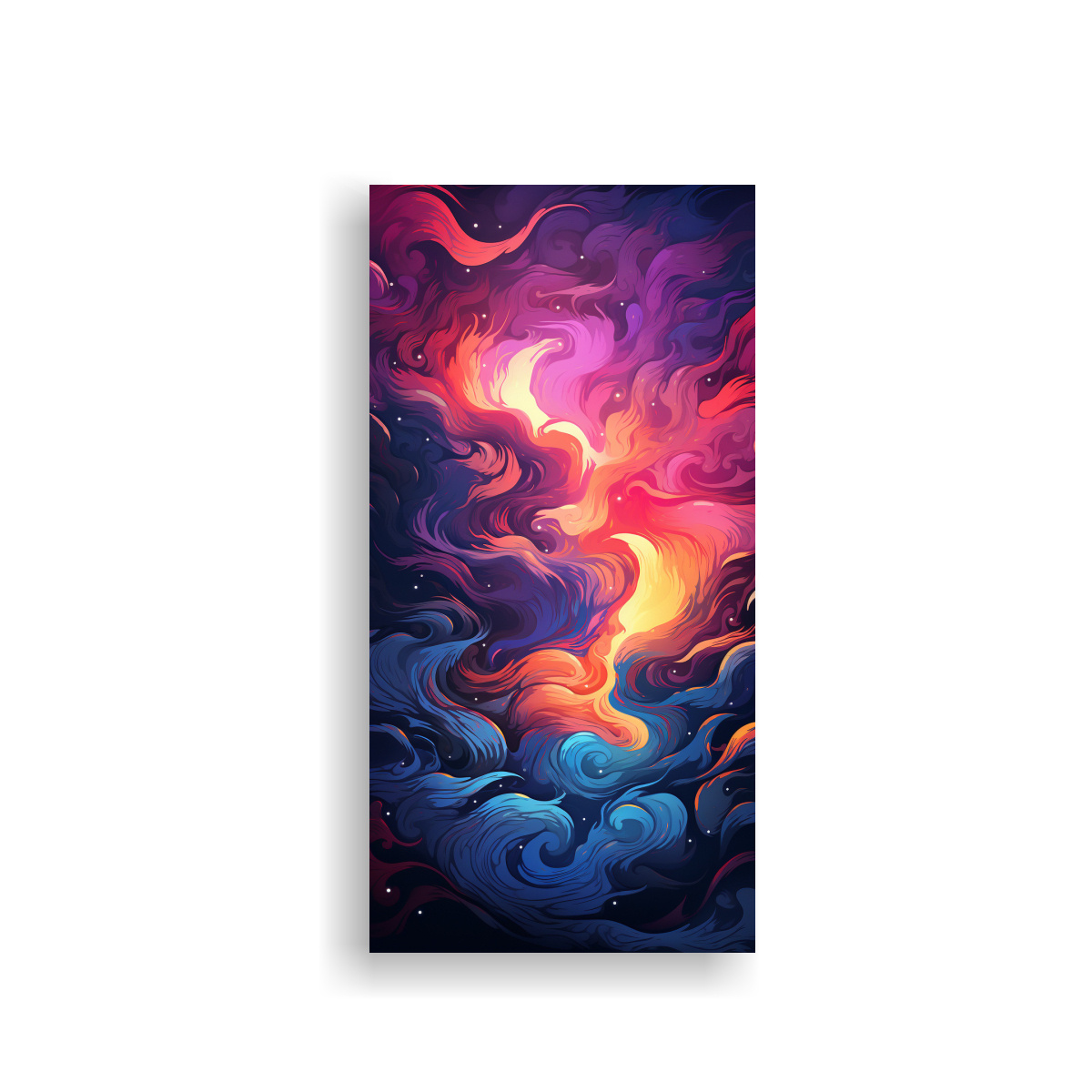 pintura-de-arte-de-pared-marbling-glitchart-vaporwave-en-lienzo