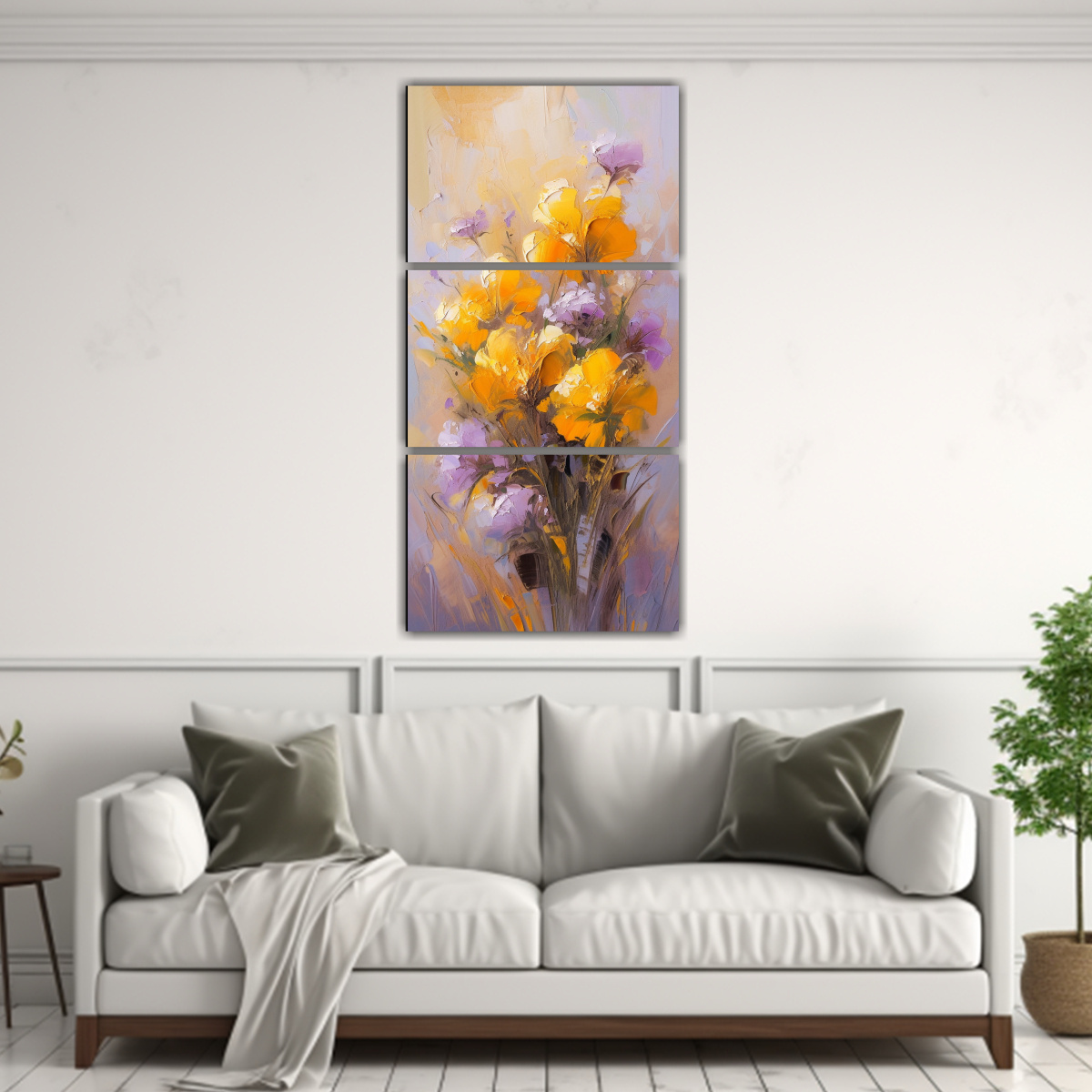 pintura-de-flores-amarillas-y-moradas-en-lienzo-con-l-neas-finas-1