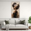 pintura-de-flores-en-lienzo-intenso-a-dorado-y-negro-en-bastidor-con-dos-telas-1
