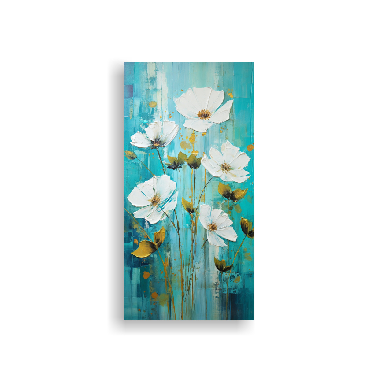 pintura-de-flores-en-tonos-turquesa-en-lienzo-en-el-estilo-de-arte-sensible-y-espectacular