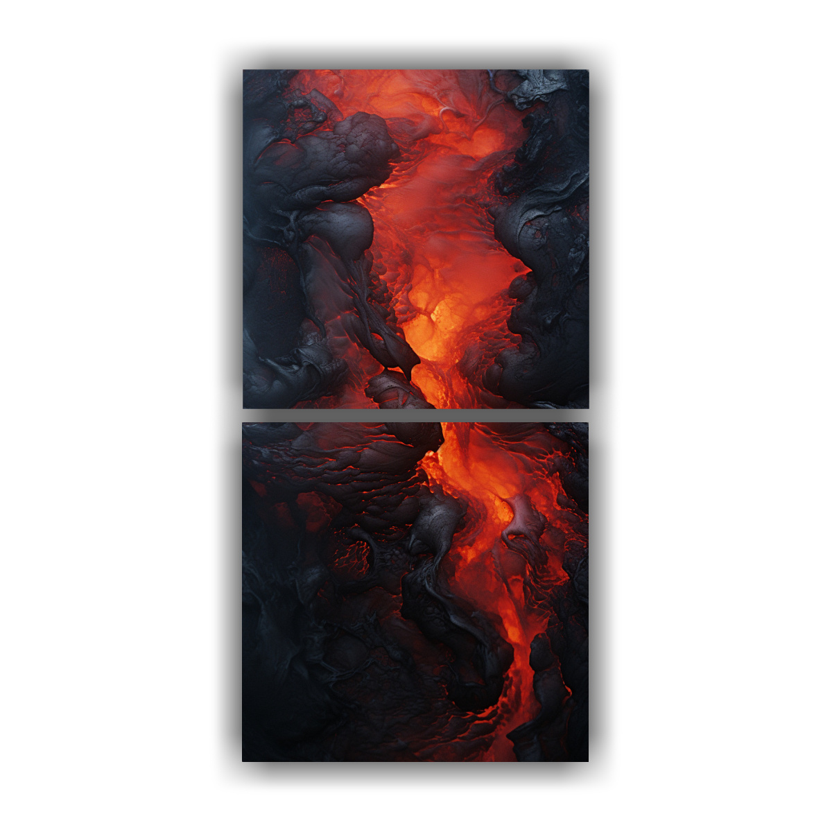 pintura-de-interiores-abstracta-lava-fundida-encontrando-el-oc-ano-en-bastidor-de-dos-telas