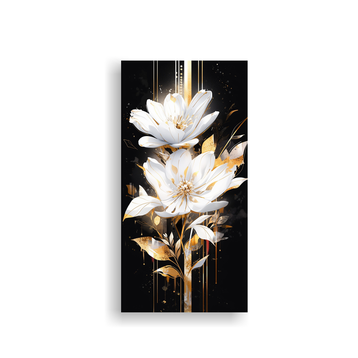 pintura-de-l-neas-cl-sicas-en-blanco-y-oro-con-ambiente-neonoir-al-estilo-de-decoraci-n