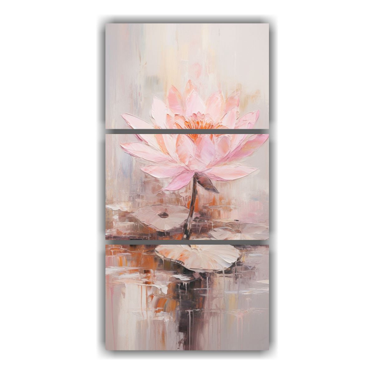 pintura-de-loto-rosa-en-lienzo-estilo-galer-a-arte-nico