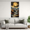 pintura-de-pared-con-acuarela-de-monta-a-y-luna-en-la-noche-1