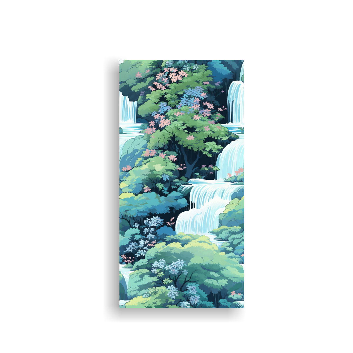 pintura-de-pared-con-patr-n-de-cascada-calmante-y-colores-combinados