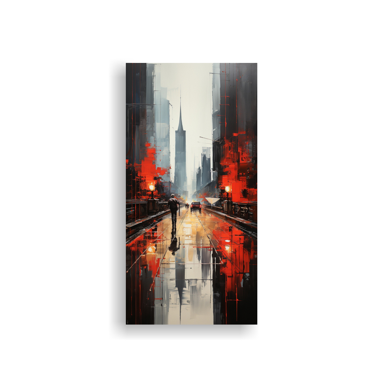 pintura-decorativa-abstracta-de-ciudad-con-toque-futurista