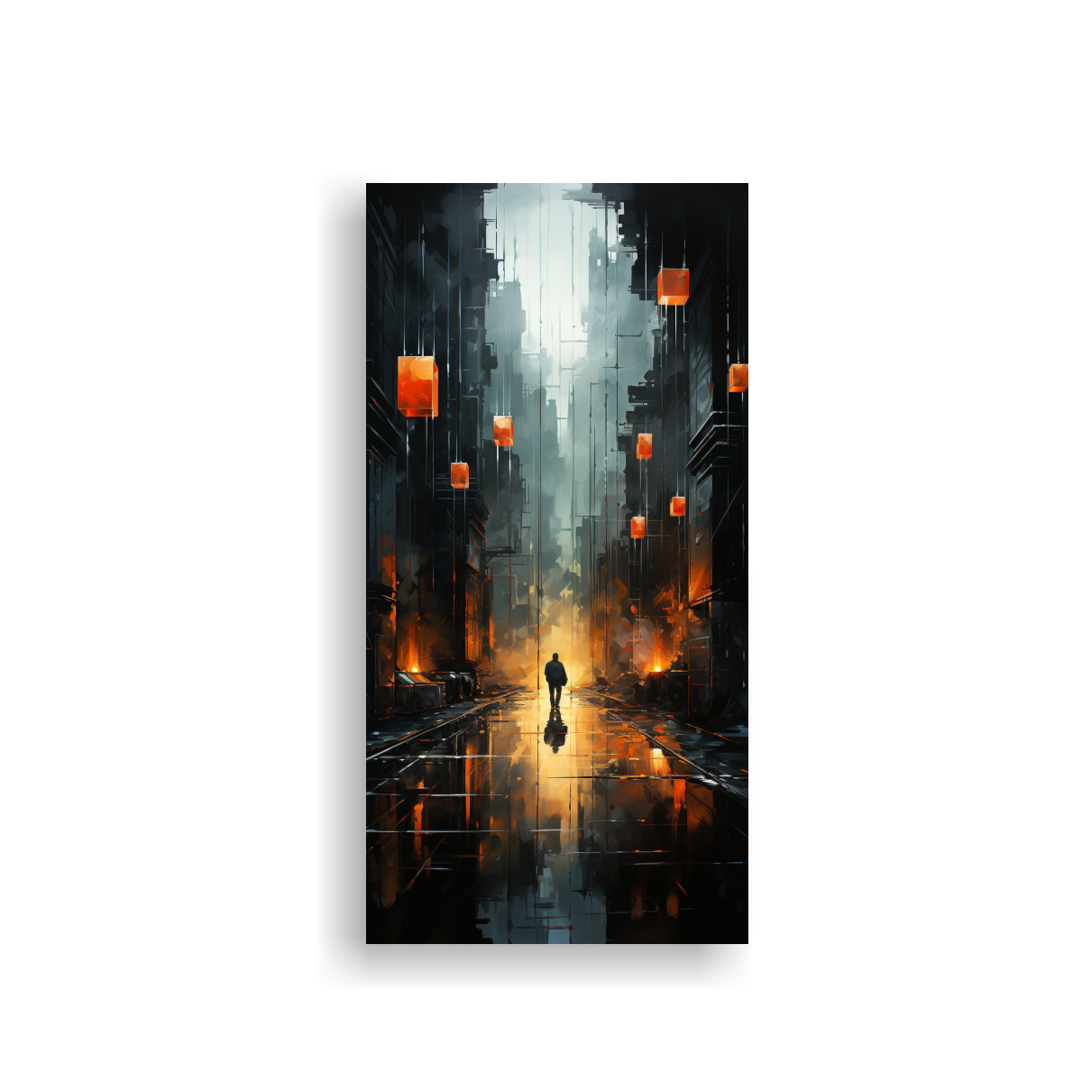 pintura-decorativa-abstracta-de-ciudad-con-un-toque-futurista