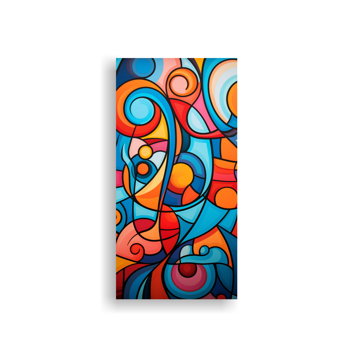 pintura-decorativa-abstracta-de-textura-intensa-en-lienzo-canva-patron-intenso-crea-un-dise-o-abstracto-usando-formas-geom-tricas