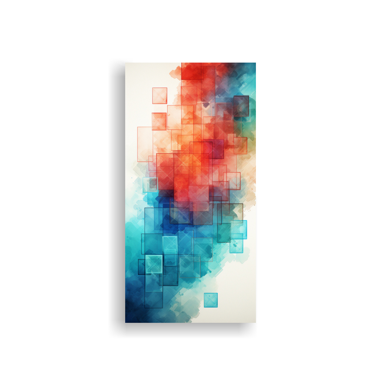 pintura-decorativa-abstracta-nebulosa-en-colores-mondriaan-para-oficina