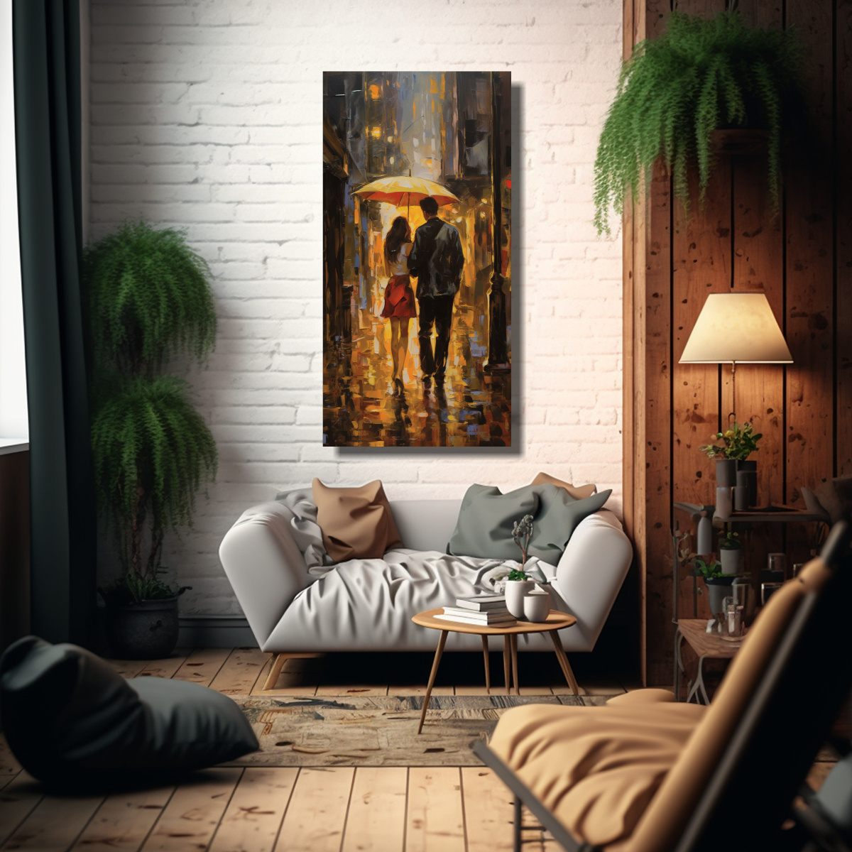 pintura-decorativa-armon-a-crom-tica-pareja-bajo-la-lluvia-1