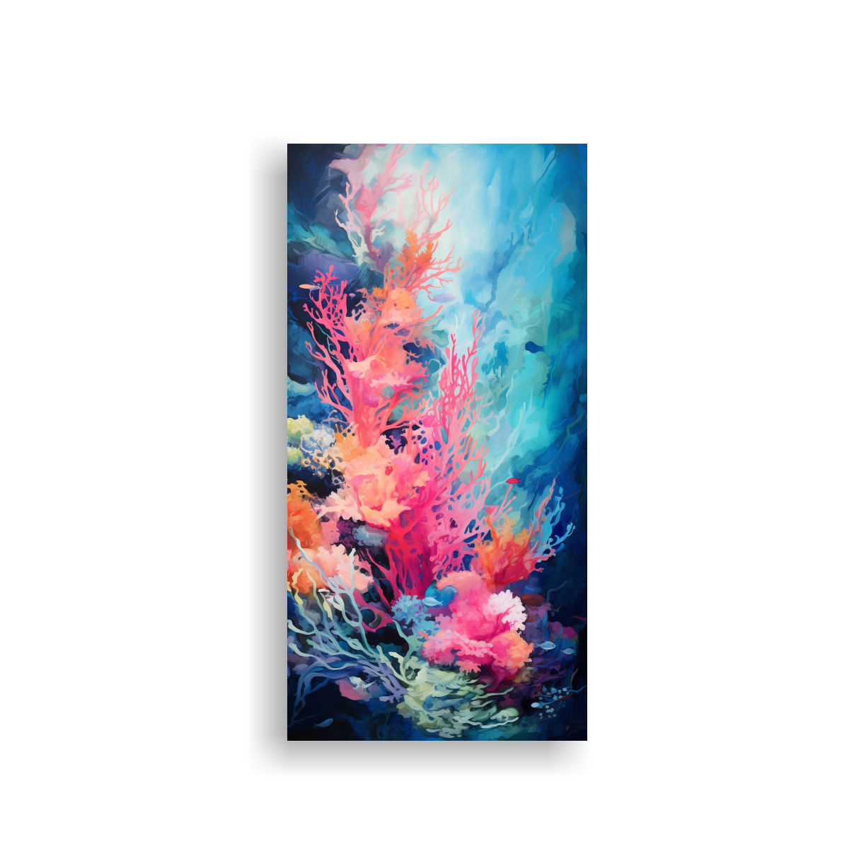 pintura-decorativa-de-composici-n-moderna-de-coral-submarino