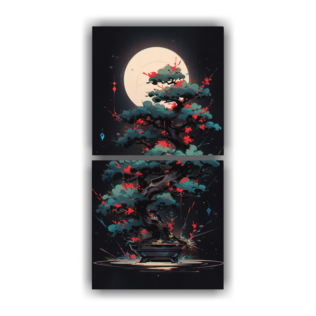 pintura-decorativa-de-rbol-bons-i-de-pino-en-vibrantes-colores-y-atm-sfera-neonoir-