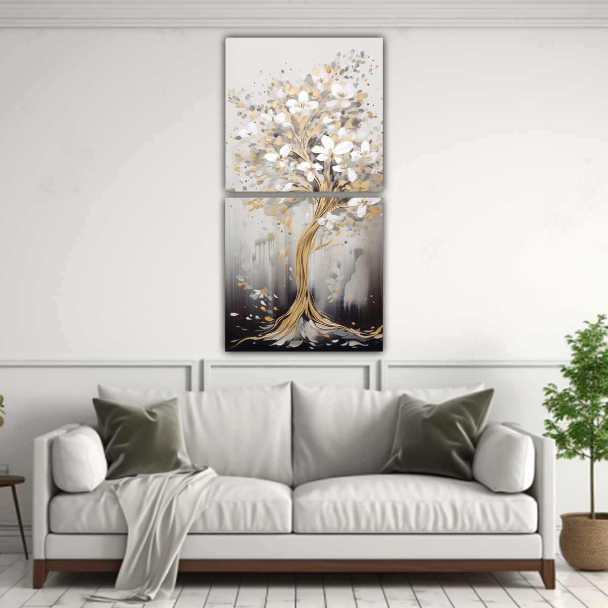 pintura-decorativa-de-un-rbol-forestal-en-blanco-y-dorado-con-atm-sfera-neonoir-1