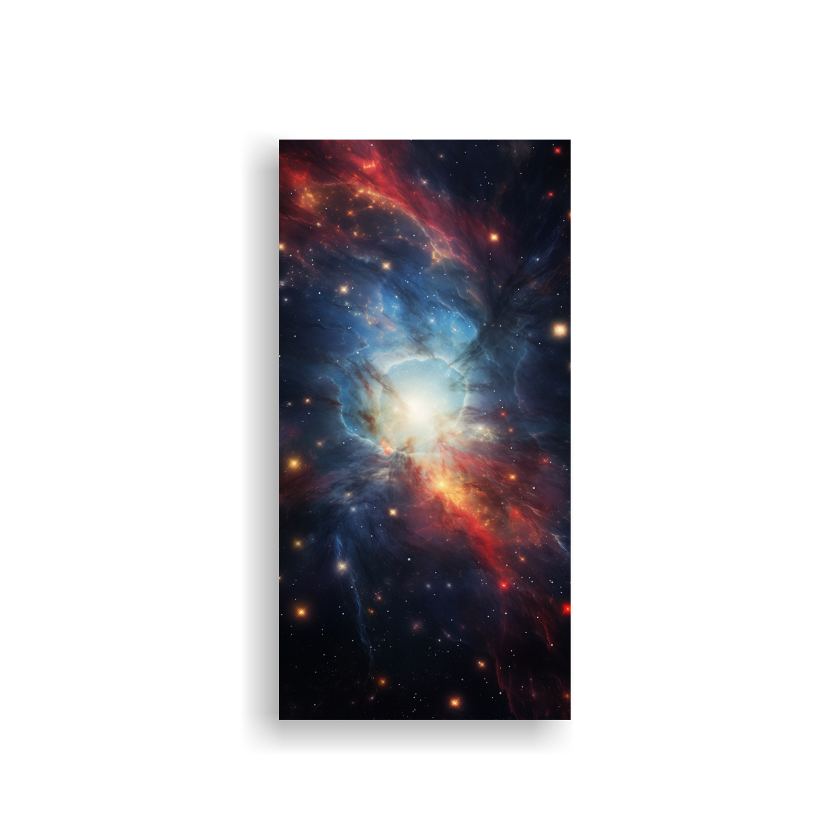 pintura-decorativa-lienzo-galaxias-distantes-en-estallidos-estelares-abstractos