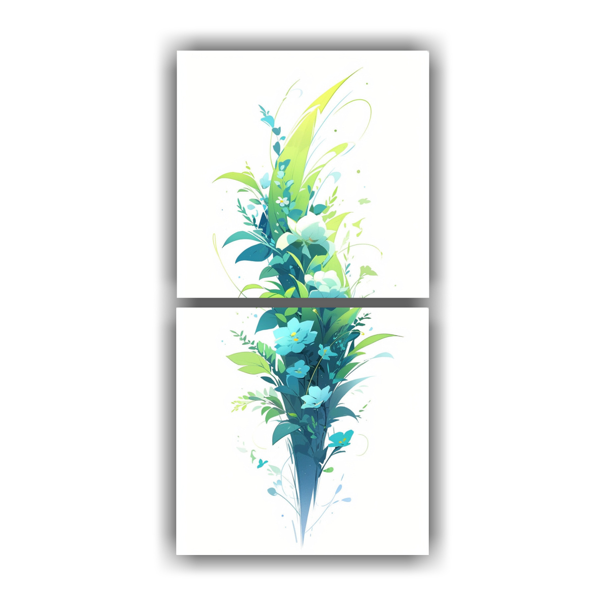 pintura-decorativa-moderna-en-tonos-verde-y-azul-con-atm-sfera-neonoir