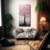 pintura-decorativa-rbol-en-tono-rosa-y-plateado-1
