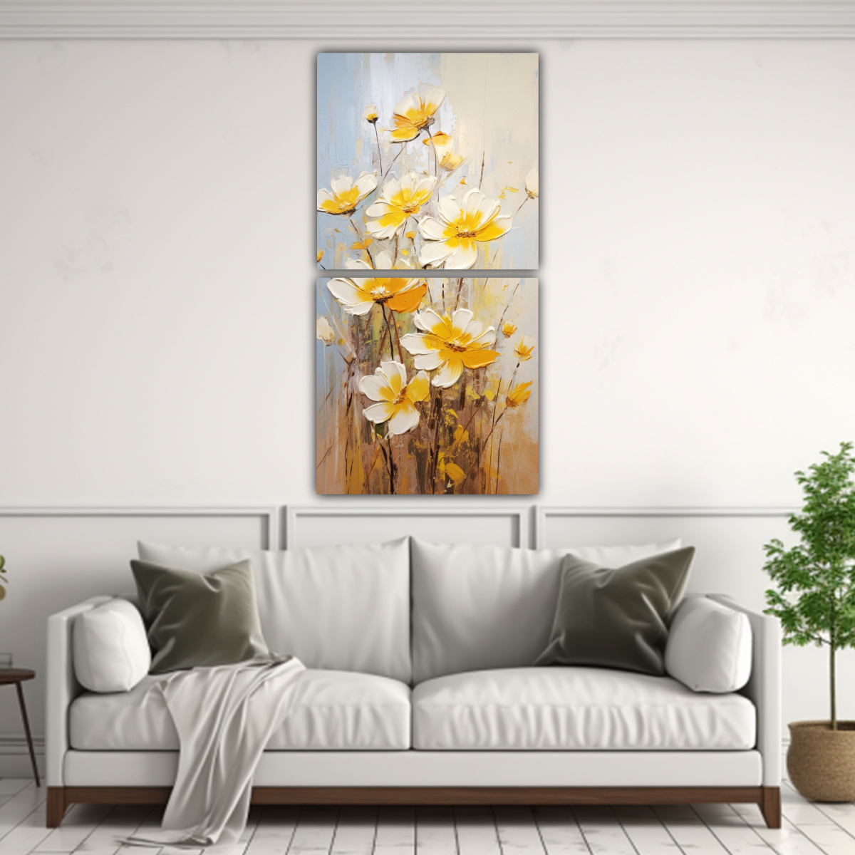 pintura-en-lienzo-con-flores-amarillas-y-blancas-en-decoraci-n-venta-de-set-2-canvas-venta-artesanal-1