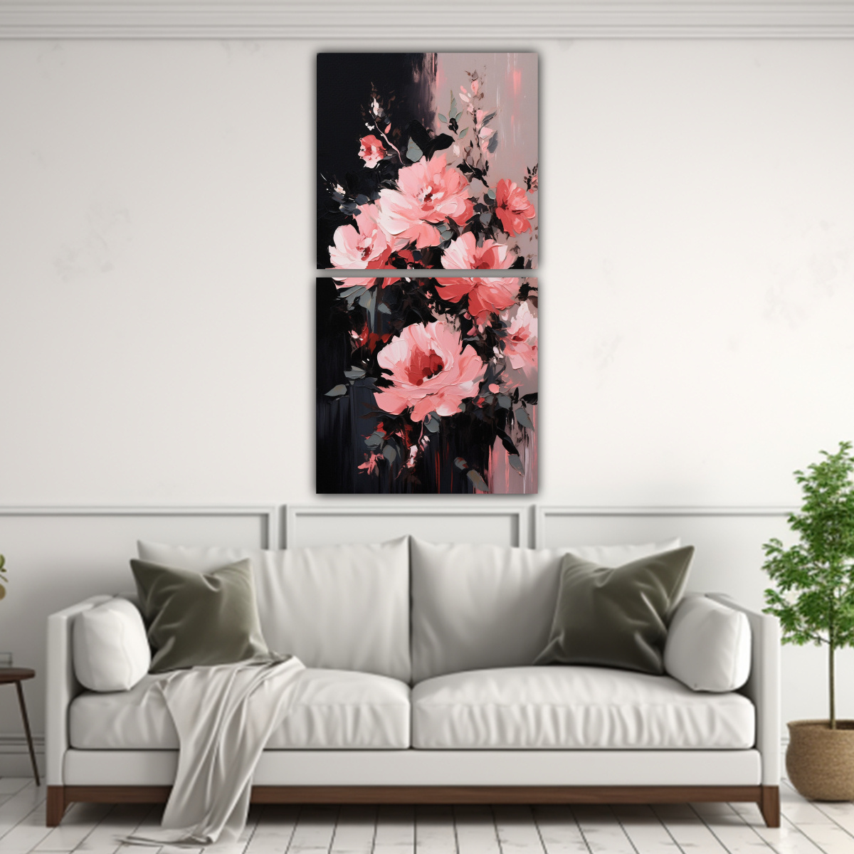 pintura-en-lienzo-conceptual-inspiraci-n-flores-negras-y-rosas-en-decoraci-n-1