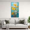 pintura-en-lienzo-de-flores-amarillas-y-cian-con-finas-l-neas-decorativas-1