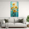 pintura-en-lienzo-de-flores-amarillas-y-turquesas-para-decoraci-n-en-sala-1-1