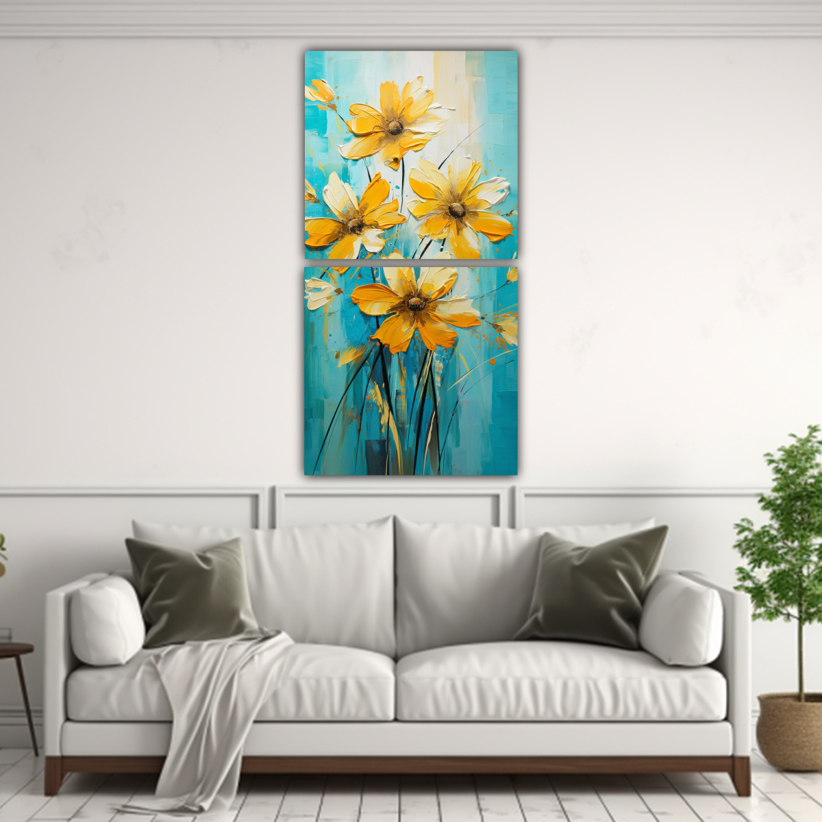 pintura-en-lienzo-de-flores-amarillas-y-turquesas-para-decoraci-n-en-sala-1-1