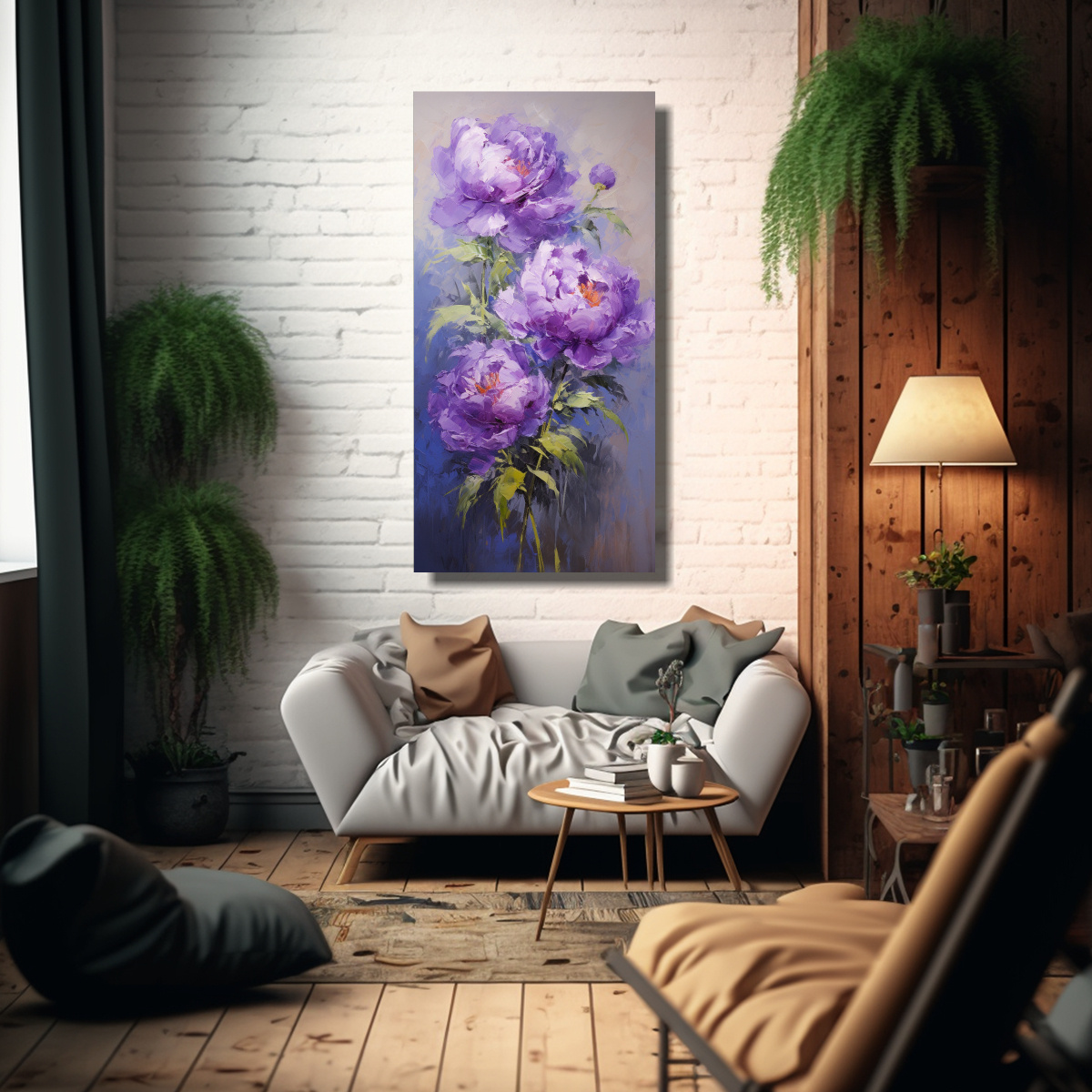 pintura-en-lienzo-de-peon-as-p-rpuras-arte-de-pared-elegante-y-sencillo-1