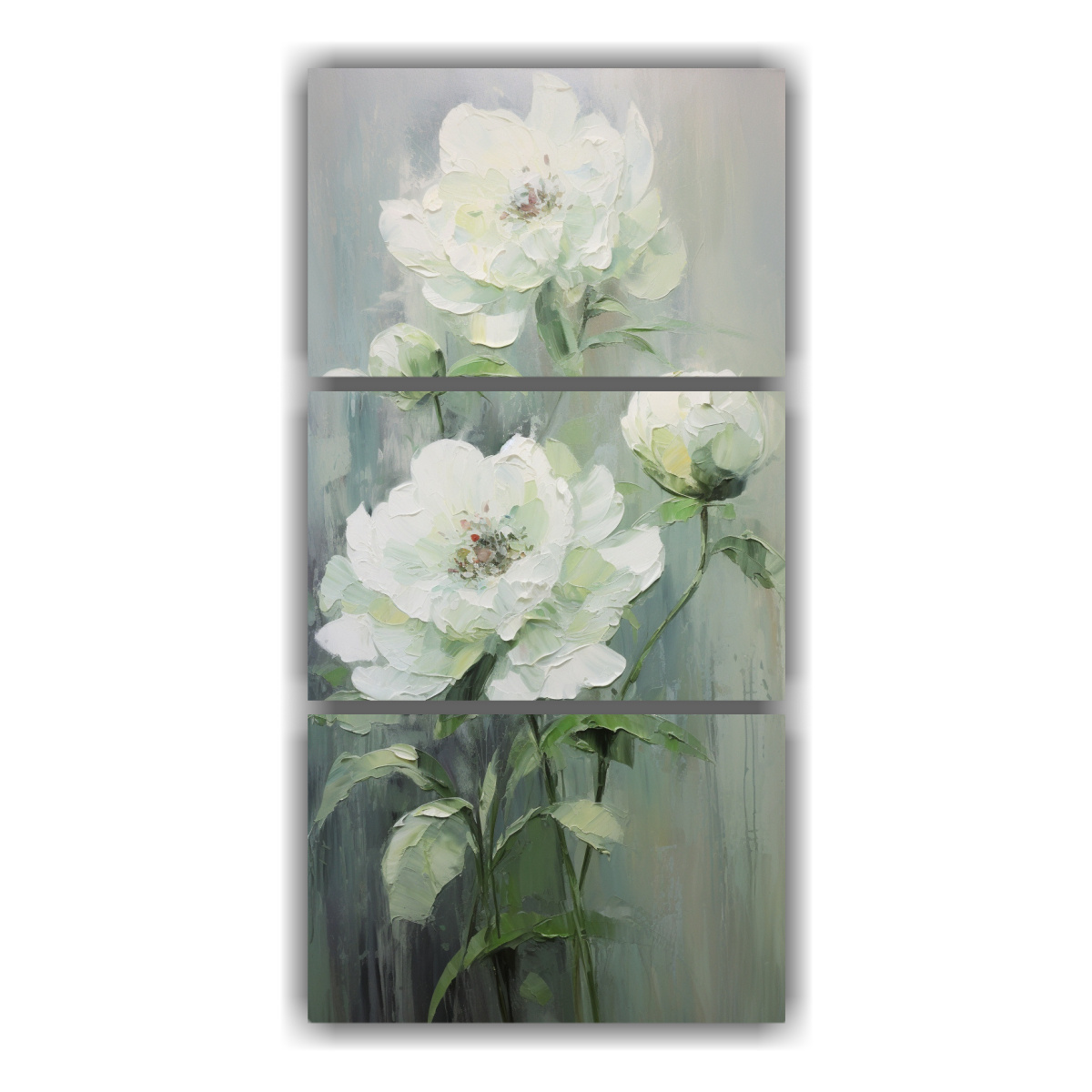 pintura-en-lienzo-de-peon-as-verdes-en-estilo-decorativo