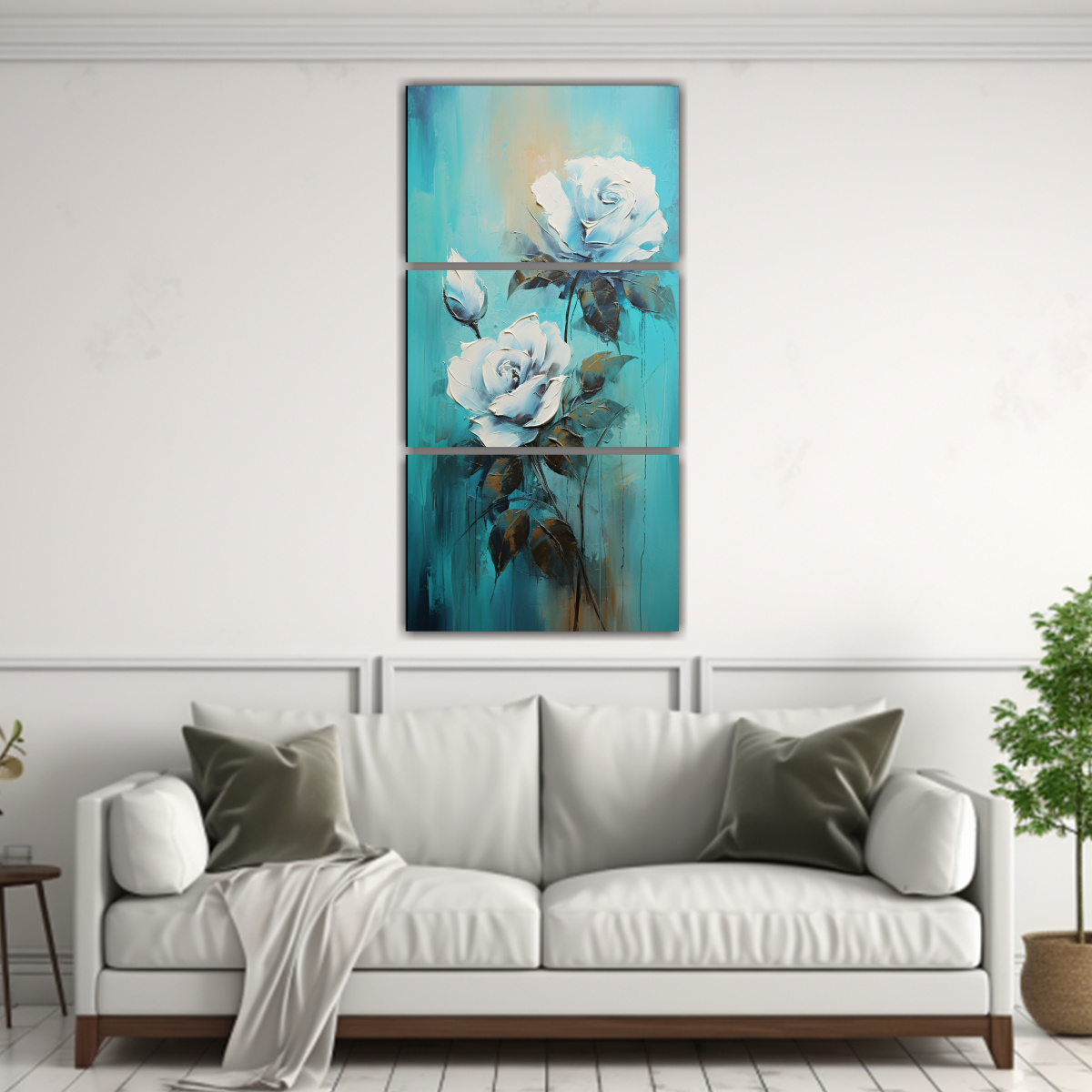 pintura-en-lienzo-de-rosas-turquesa-para-decoraci-n-de-comedor-1
