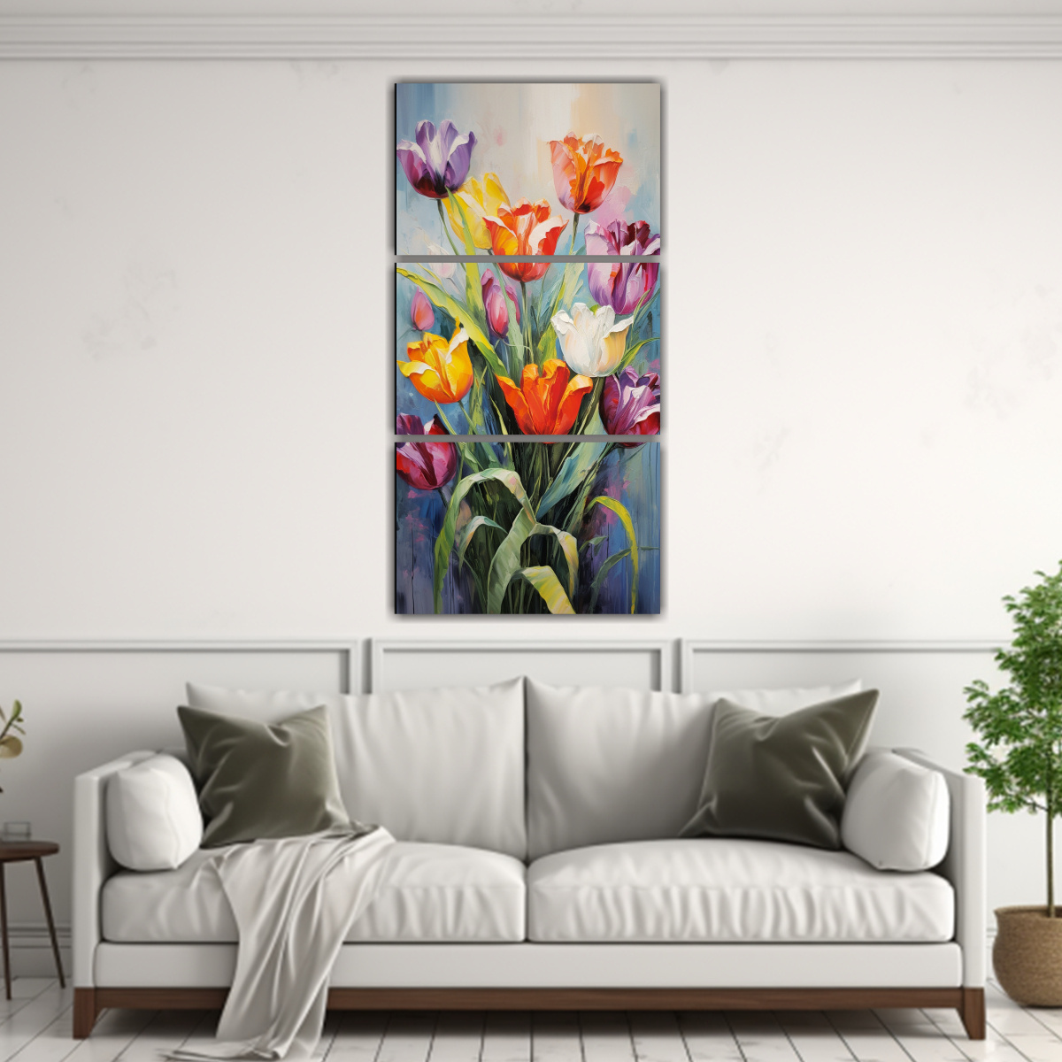 pintura-en-lienzo-de-tulipanes-en-colores-arco-ris-1
