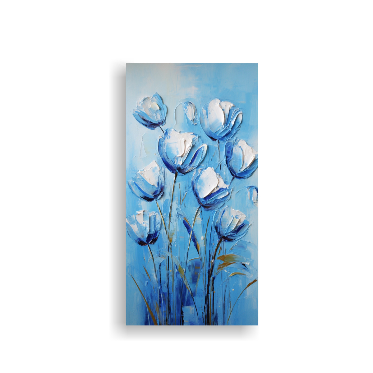pintura-en-lienzo-duradero-de-tulipanes-azules-en-estilo-inspirador
